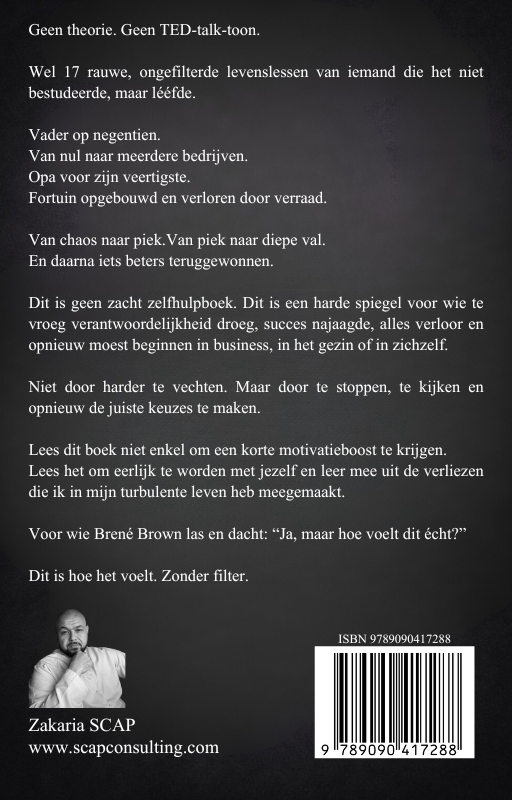 Fysiek Boek - 17 Rauwe Lessen Uit Chaos